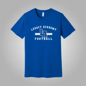 Legacy Academy "LA" Football Tee