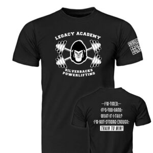 Silverbacks Powerlifting Tee