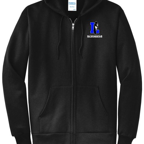 L Gorilla Silverbacks Full-Zip Hoodie